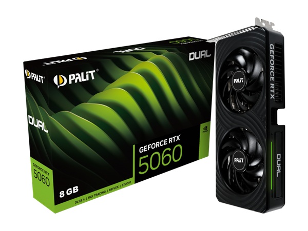 Grafička kartica → PALIT → GF RTX5060 Dual → 8GB GDDR7