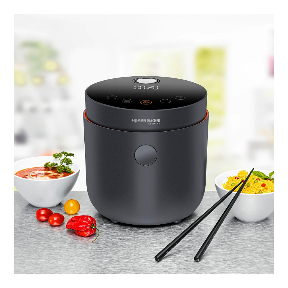 Kuhalo za rižu ROMMELSBACHER MRK 500 2 L 500 W Grafit-1