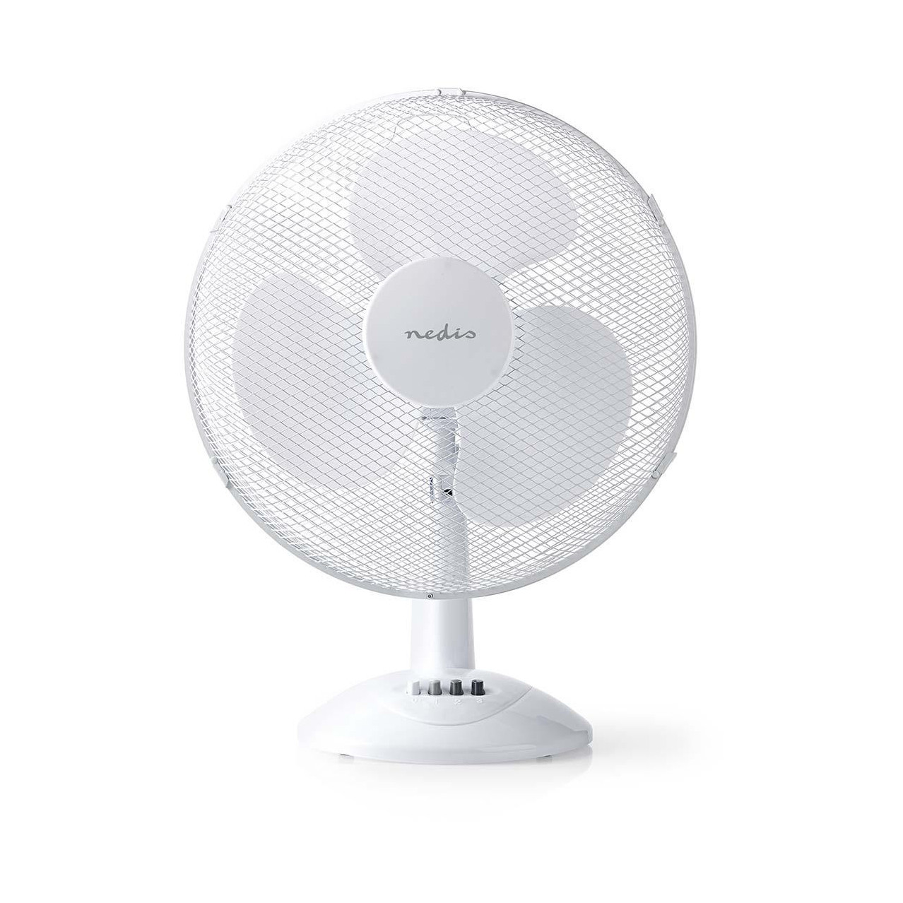 Ventilator NEDIS FNTB10CWT40 40cm 45W 3 brzine bijeli - OŠTEĆENA AMBALAŽA