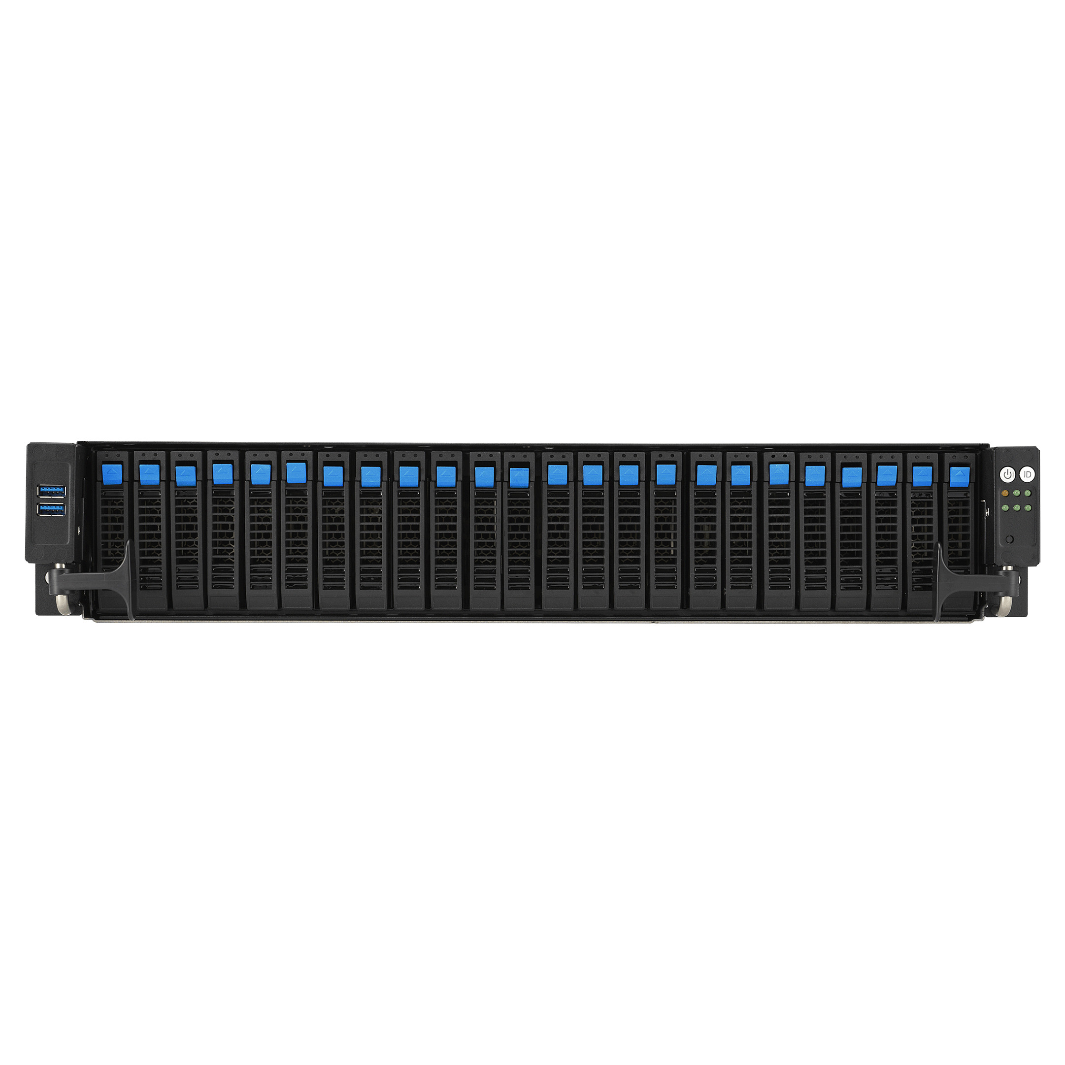 Platforma Asus Rack ASUS RS521A-E12-RS24U (AMD Epyc 9005/9004, 16x NVMe, 8x SATA HS, 2xM.2, 2x1Gbe, IPMI, 1+1 2000W)-4