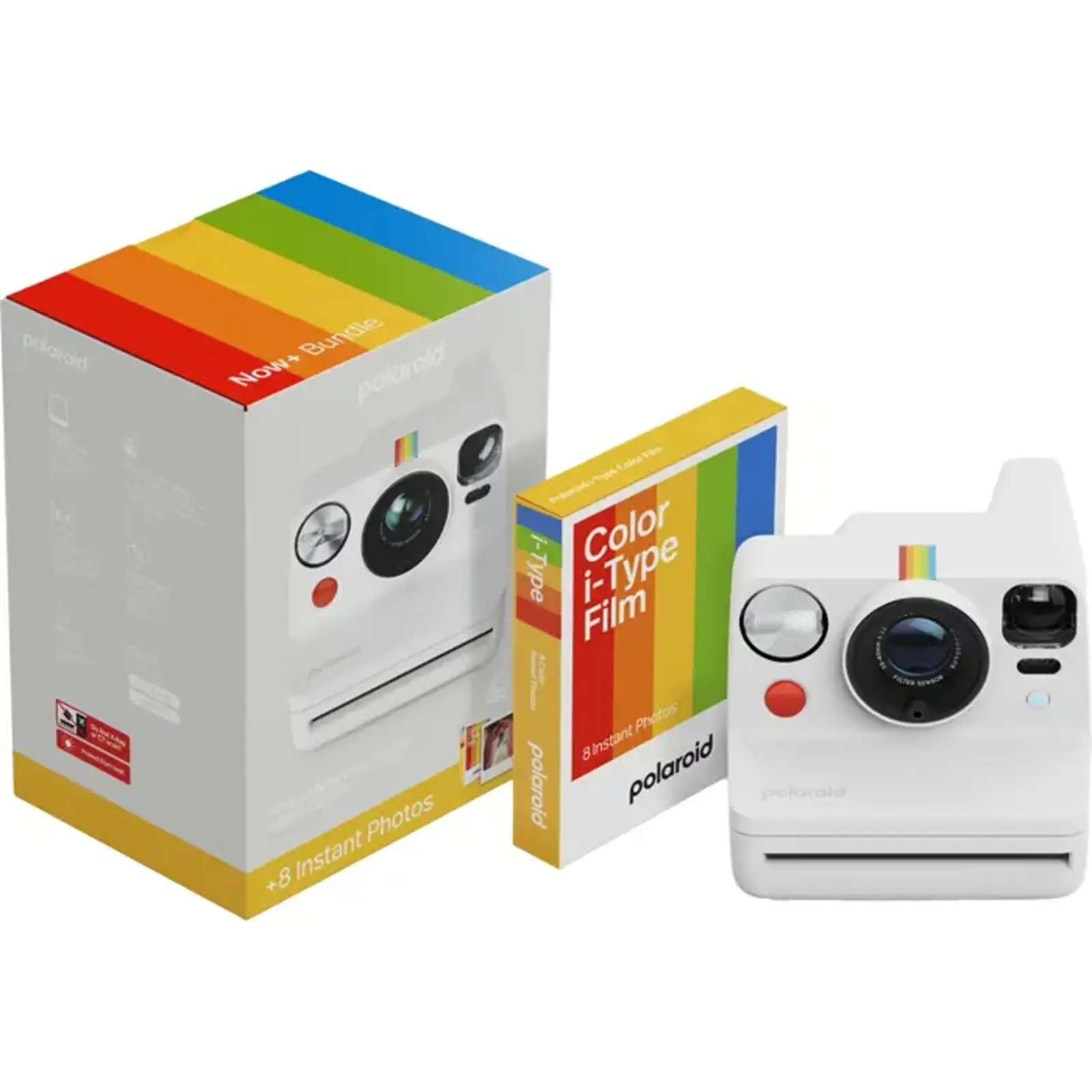 Fotoaparat POLAROID Now3+ White Everything Box (8 photos)-1