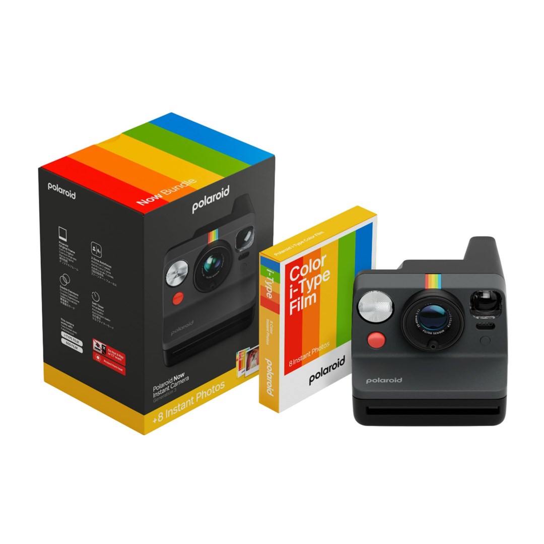 Fotoaparat POLAROID Now3 Black Everything Box (8 photos)-6