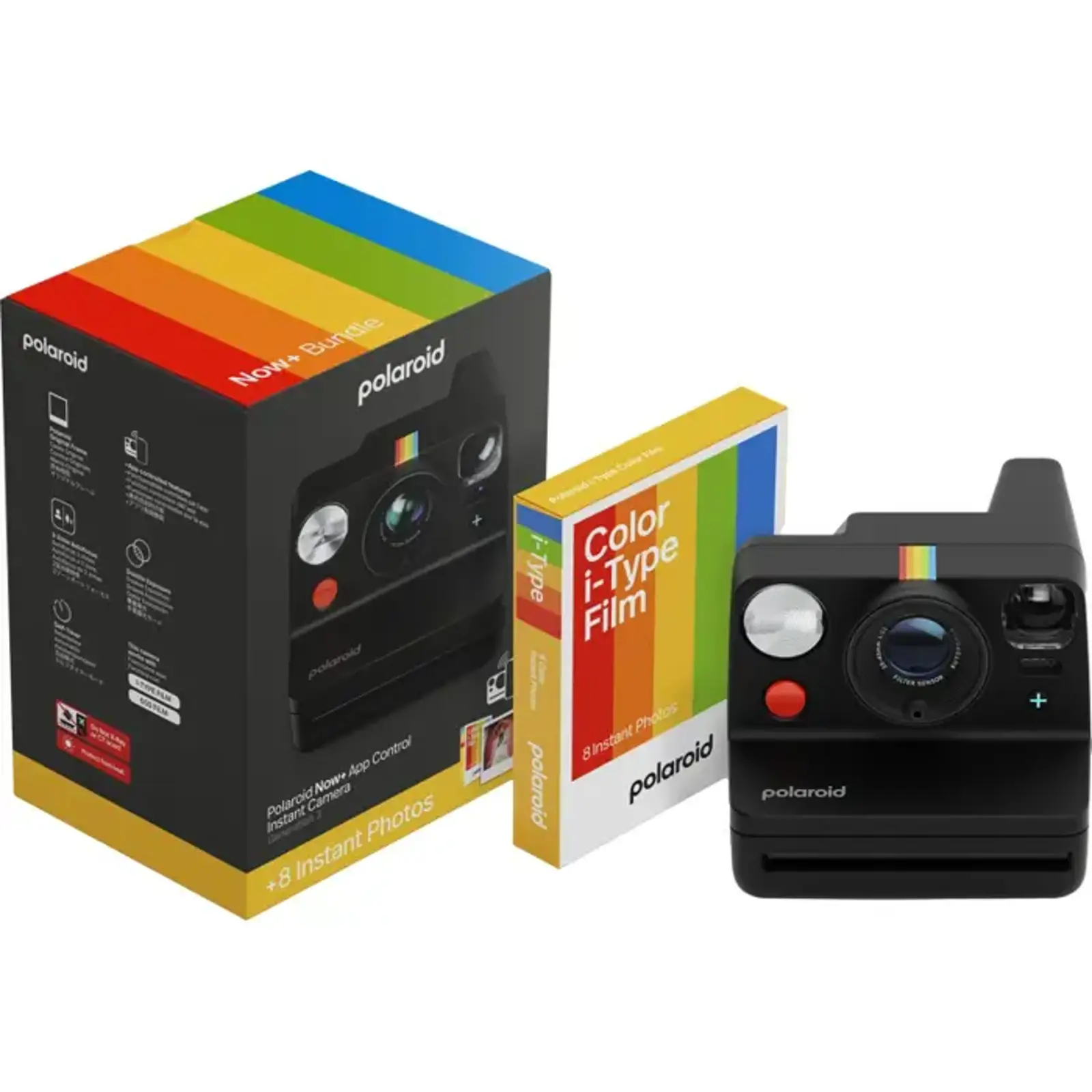Fotoaparat POLAROID Now3 Black Everything Box (8 photos)
