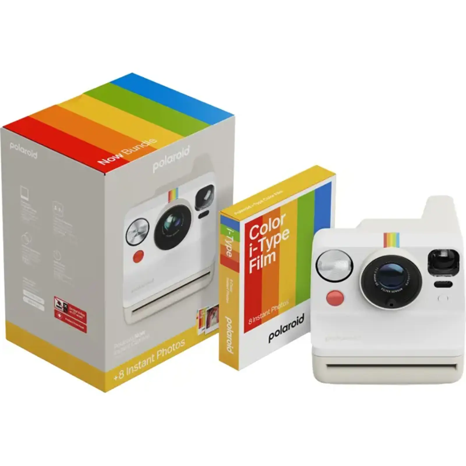 Fotoaparat POLAROID Now3 White Evrything Box (8 photos)