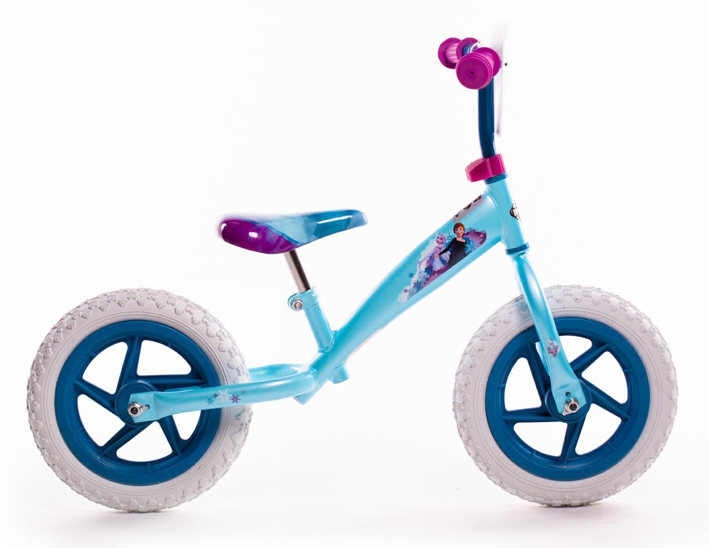 Dječji bicikl HUFFY Disney Frozen 2 12" (3-5 god, pomoćni kotači, sjedalica za lutku)