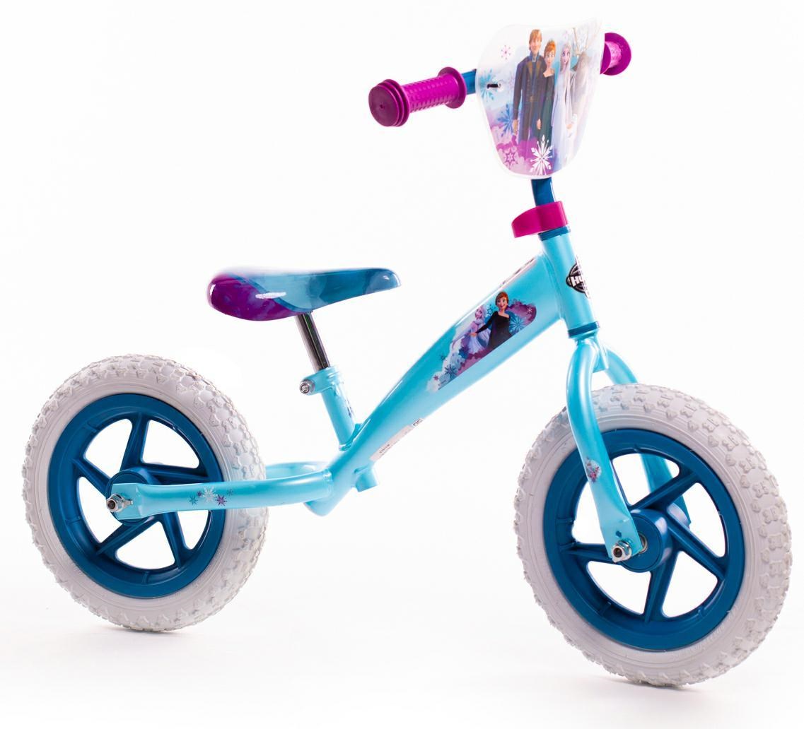 Dječji bicikl HUFFY Disney Frozen 2 12" (3-5 god, pomoćni kotači, sjedalica za lutku)-1
