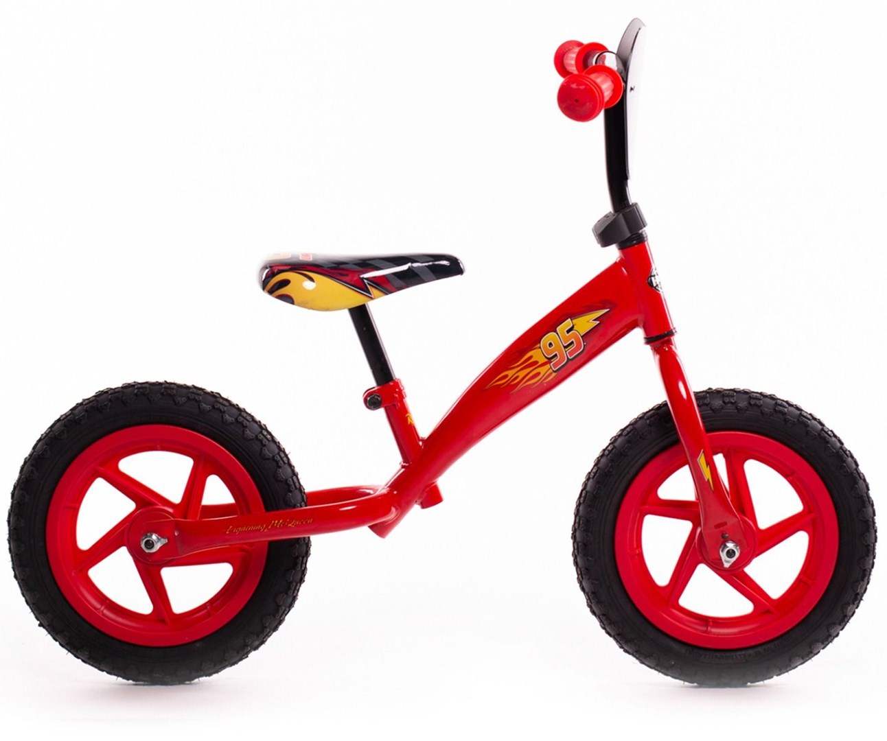 Dječji bicikl HUFFY 12" Disney Cars (pomoćni kotači, prednja kočnica)