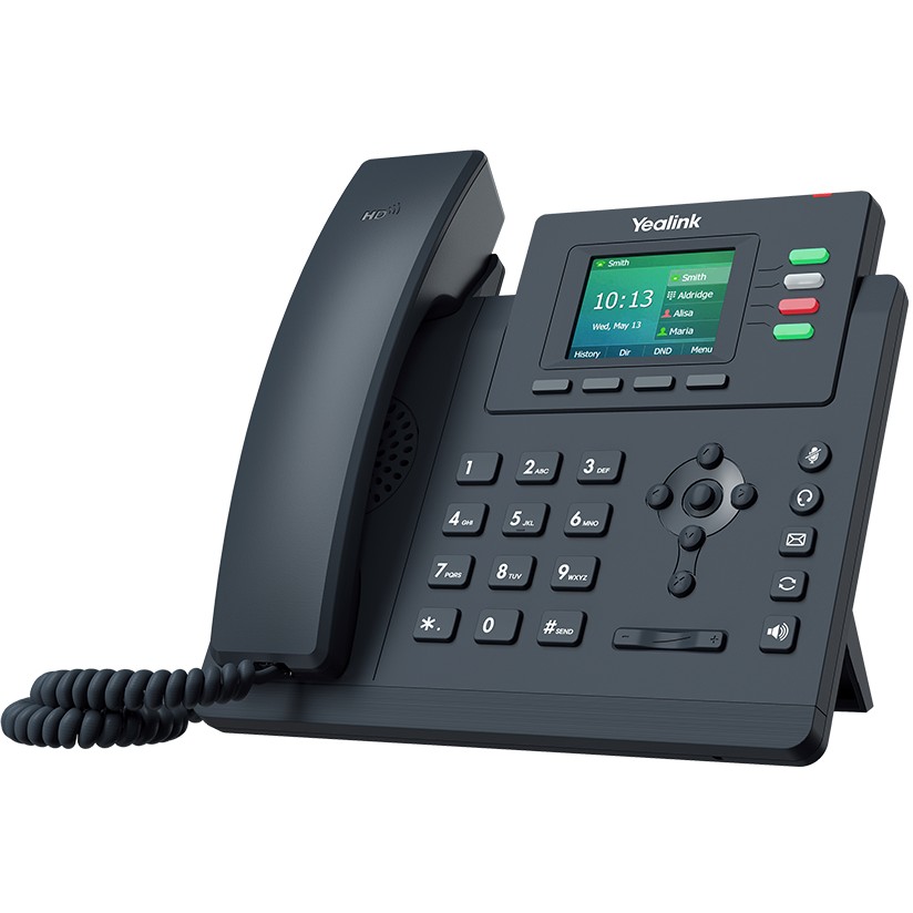IP telefon YEALINK SIP-T33G siva boja 4 linije LED-1