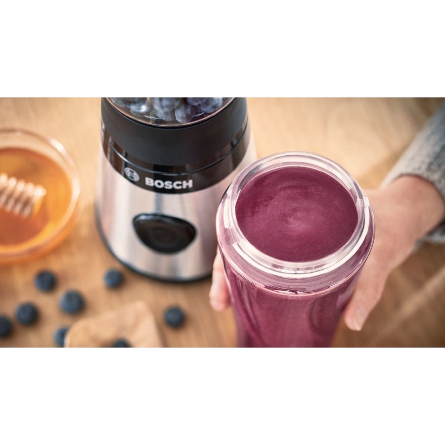 Blender BOSCH VitaPower MMB2111M 450 W (kapacitet 0.6 L, materijal posude Tritan, srebrna/nerđajući čelik)-16