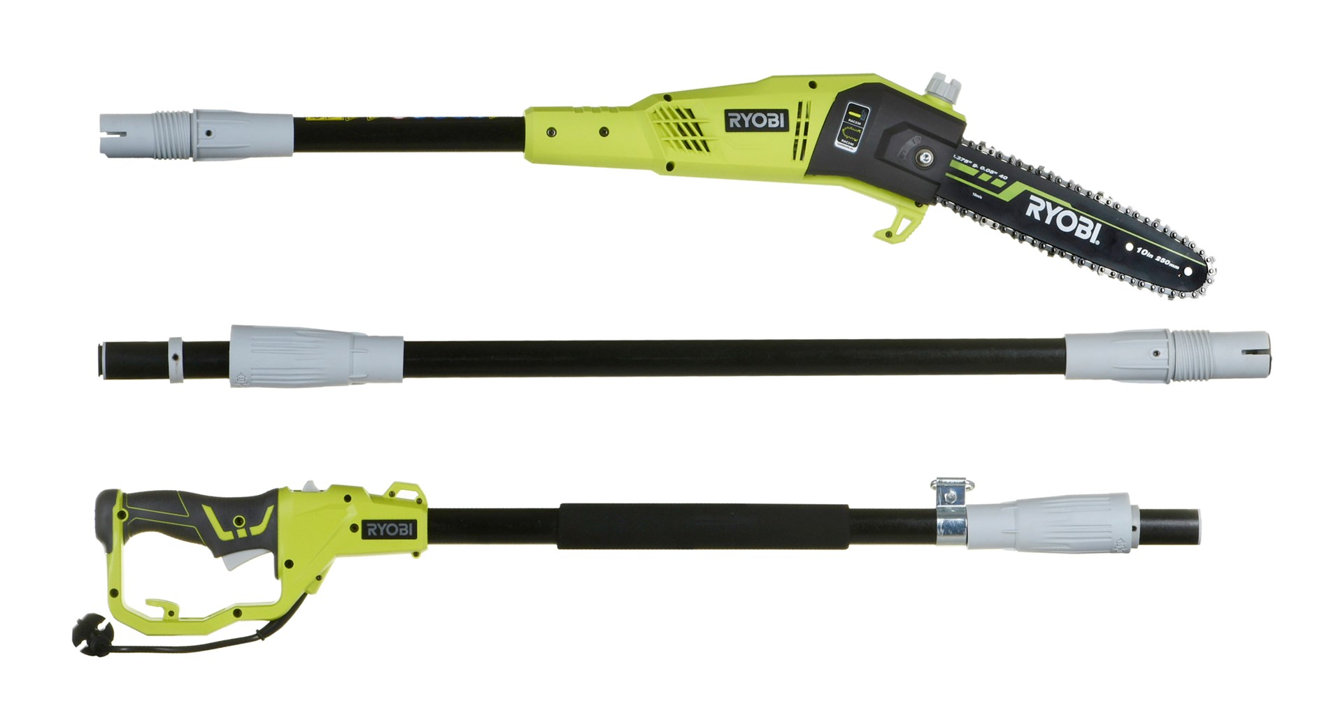 Električna motorna pila na štapu RYOBI 750W 25cm (s dodacima za ulje)-1