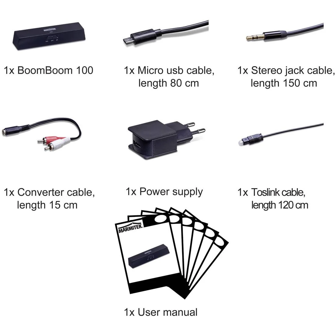 Bluetooth adapter MARMITEK BOOMBOOM 100E-1