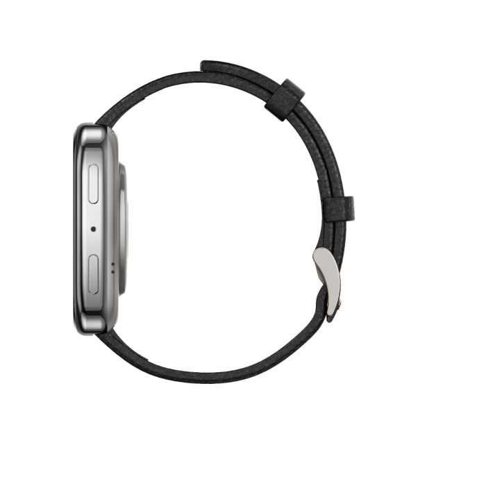 Pametni sat AMAZFIT Active 2 (square) crna koža/crveni silikon-5