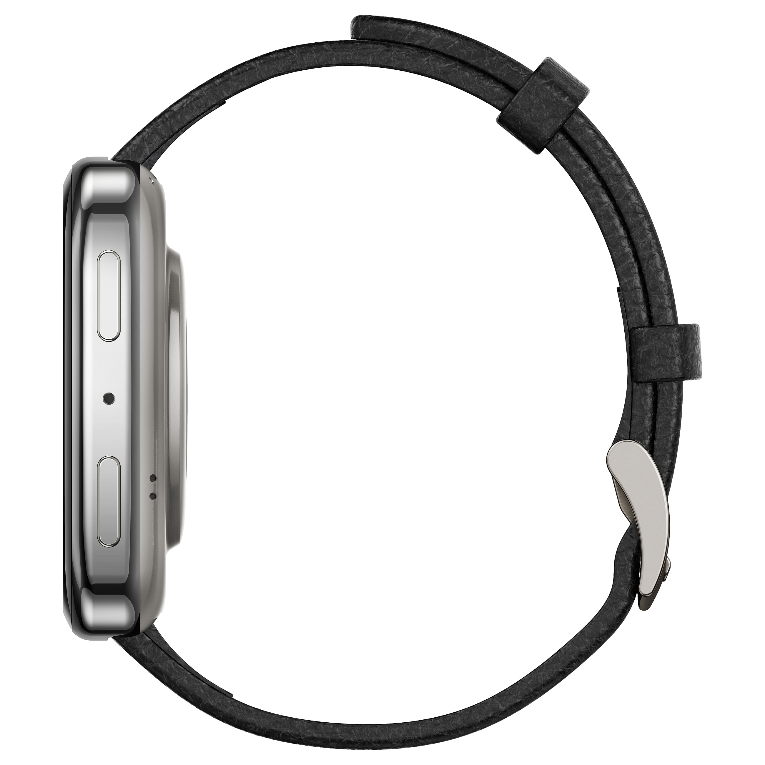 Pametni sat AMAZFIT Active 2 (square) crna koža/crveni silikon-15