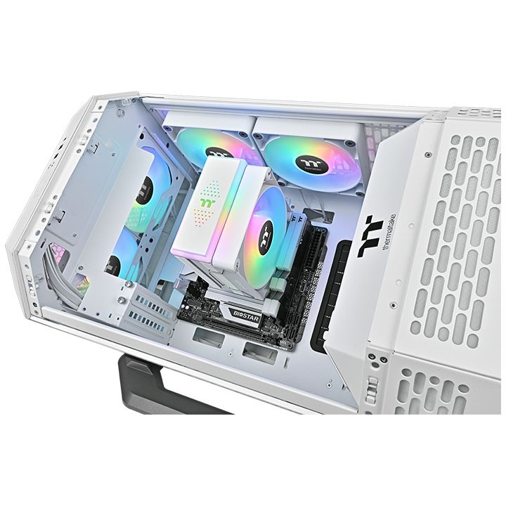 CPU COOLER THERMALTAKE ASTRIA 200 (kompatibilnost intel lga 2066/2011/1851/1700/1200/1156/1155/1151/1150, amd am5/am4, dimenzije 124 x 93 x 160 mm, materijal aluminijske lamele i bakrene toplovodne cijevi, toplovodne cijevi 4 komada, promjer 6 mm, ventilator dimenzije 120 x 120 x 25 mm, brzina pwm 500 ~ 1800 o/min, protok zraka 65.0 cfm, razina buke 26.8 dba, životni vijek 40.000 sati)-16