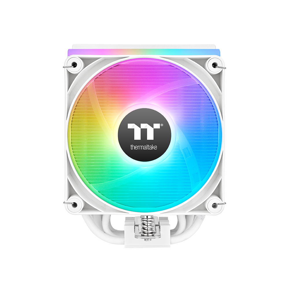 CPU COOLER THERMALTAKE ASTRIA 400 (kompatibilnost intel lga 2066, 2011, 1851, 1700, 1200, 1156, 1155, 1151, 1150, amd am5, am4, dimenzije 124 x 94 x 160 mm, materijal aluminijske lamele, bakrene toplovodne cijevi, ventilator 120 x 120 x 25 mm, brzina pwm 500 ~ 1800 o/min, protok zraka 65.0 cfm, razina buke 26.8 dba, životni vijek 40.000 sati, hladna snaga 230 w)-1
