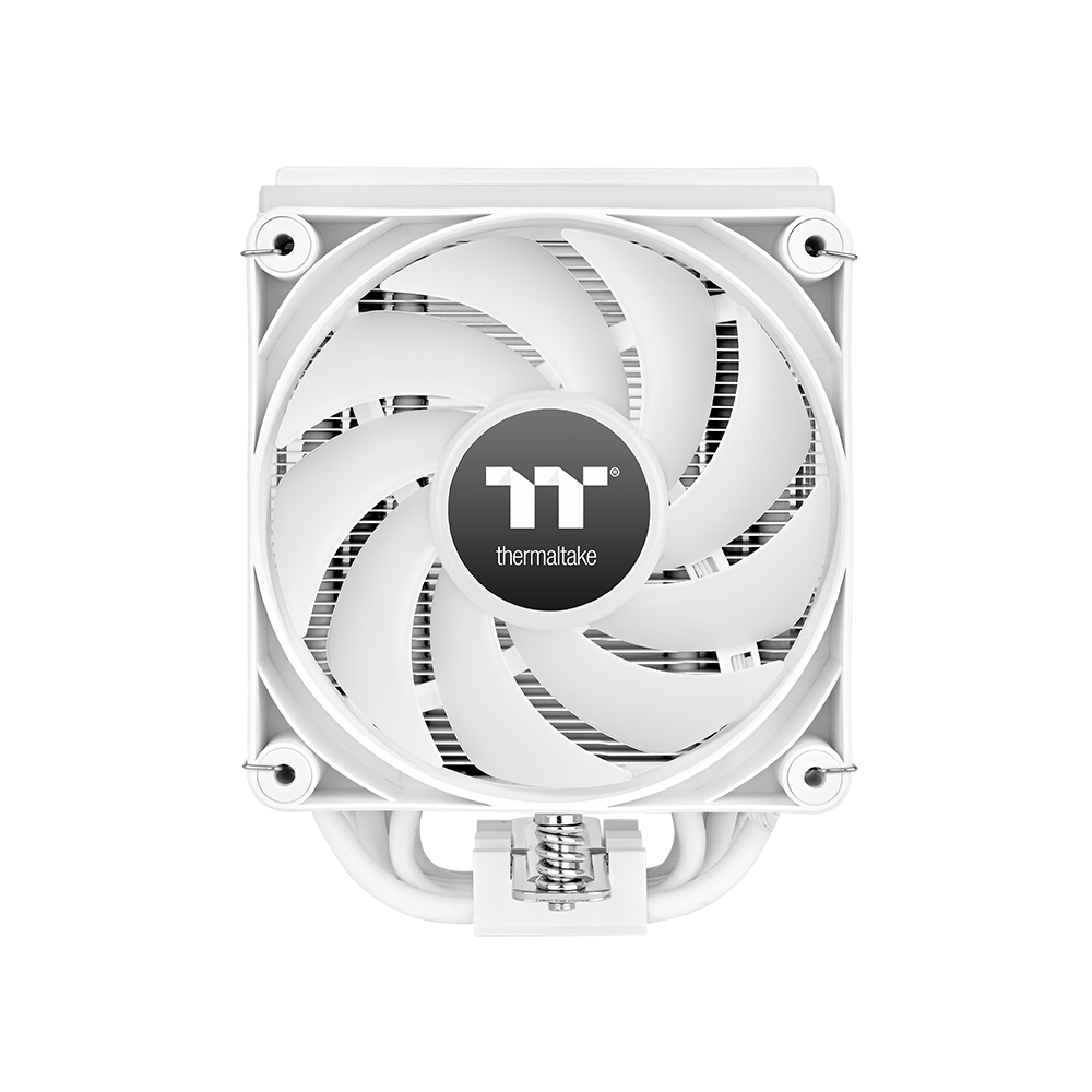 CPU COOLER THERMALTAKE ASTRIA 400 (kompatibilnost intel lga 2066, 2011, 1851, 1700, 1200, 1156, 1155, 1151, 1150, amd am5, am4, dimenzije 124 x 94 x 160 mm, materijal aluminijske lamele, bakrene toplovodne cijevi, ventilator 120 x 120 x 25 mm, brzina pwm 500 ~ 1800 o/min, protok zraka 65.0 cfm, razina buke 26.8 dba, životni vijek 40.000 sati, hladna snaga 230 w)-2
