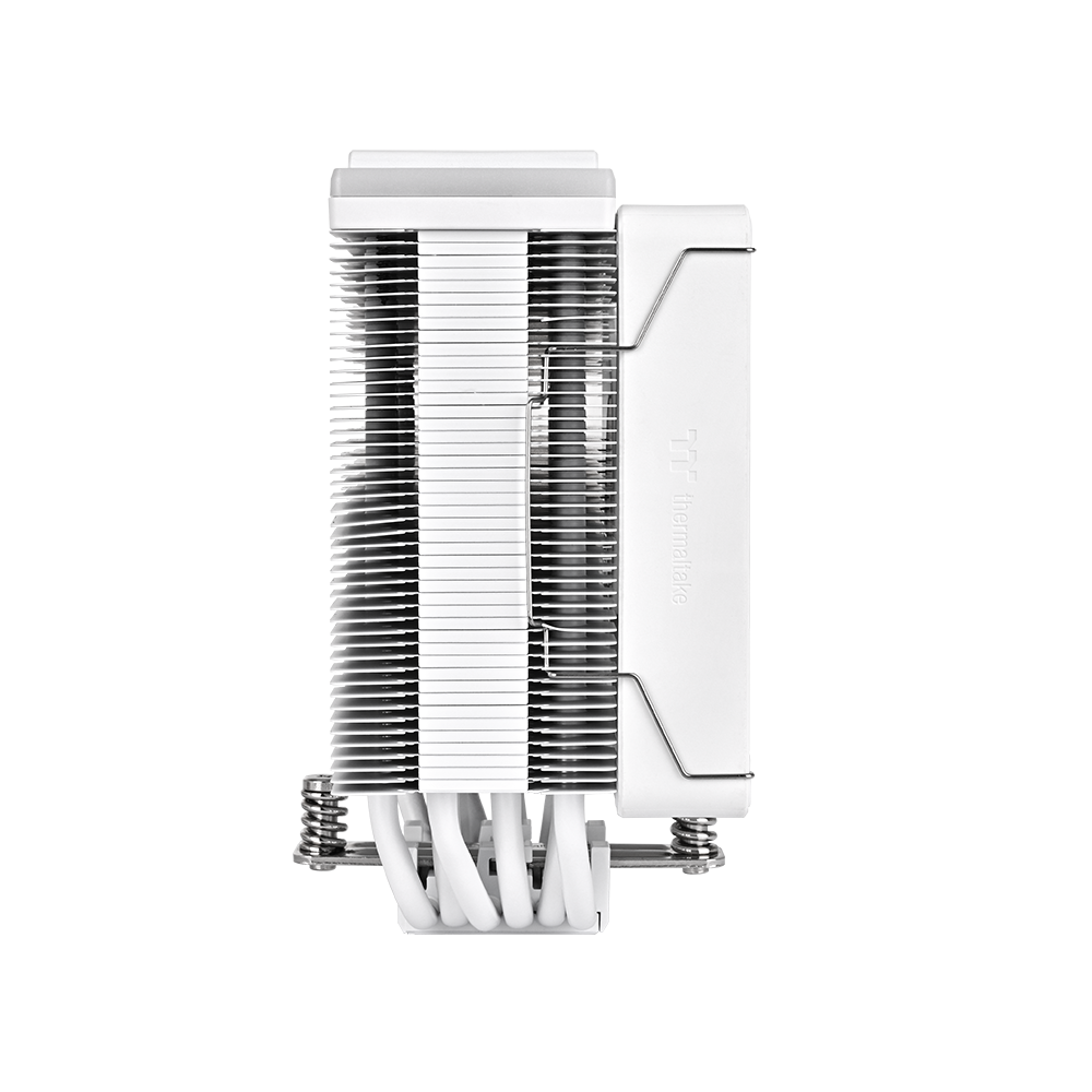 CPU COOLER THERMALTAKE ASTRIA 400 (kompatibilnost intel lga 2066, 2011, 1851, 1700, 1200, 1156, 1155, 1151, 1150, amd am5, am4, dimenzije 124 x 94 x 160 mm, materijal aluminijske lamele, bakrene toplovodne cijevi, ventilator 120 x 120 x 25 mm, brzina pwm 500 ~ 1800 o/min, protok zraka 65.0 cfm, razina buke 26.8 dba, životni vijek 40.000 sati, hladna snaga 230 w)-3