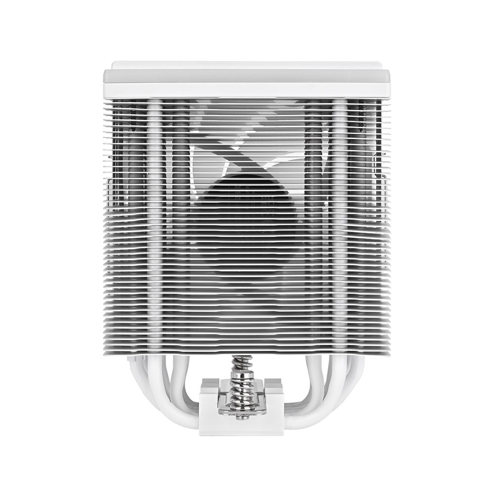 CPU COOLER THERMALTAKE ASTRIA 400 (kompatibilnost intel lga 2066, 2011, 1851, 1700, 1200, 1156, 1155, 1151, 1150, amd am5, am4, dimenzije 124 x 94 x 160 mm, materijal aluminijske lamele, bakrene toplovodne cijevi, ventilator 120 x 120 x 25 mm, brzina pwm 500 ~ 1800 o/min, protok zraka 65.0 cfm, razina buke 26.8 dba, životni vijek 40.000 sati, hladna snaga 230 w)-4
