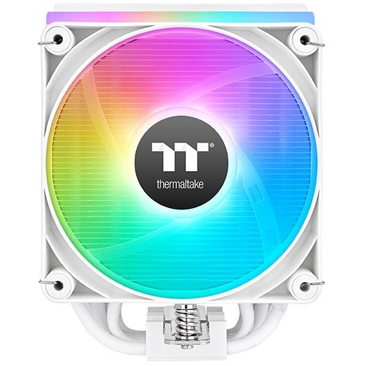 CPU COOLER THERMALTAKE ASTRIA 400 (kompatibilnost intel lga 2066, 2011, 1851, 1700, 1200, 1156, 1155, 1151, 1150, amd am5, am4, dimenzije 124 x 94 x 160 mm, materijal aluminijske lamele, bakrene toplovodne cijevi, ventilator 120 x 120 x 25 mm, brzina pwm 500 ~ 1800 o/min, protok zraka 65.0 cfm, razina buke 26.8 dba, životni vijek 40.000 sati, hladna snaga 230 w)-12