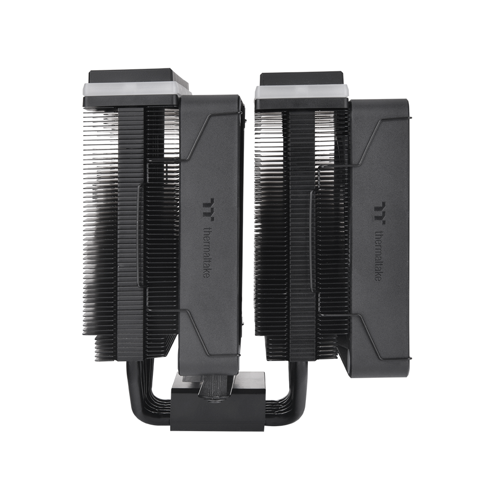 CPU COOLER THERMALTAKE ASTRIA 600 (kompatibilnost intel lga 2066, 2011, 1851, 1700, 1200, 1156, 1155, 1151, 1150, amd am5, am4, dimenzije 124 x 137 x 160 mm, materijal aluminijske lamele, bakrene toplovodne cijevi, toplovodne cijevi 6 komada, promjer 6 mm, ventilatori dimenzije 120 x 120 x 25 mm, količina 2, brzina pwm 500 ~ 1800 o/min, napon led 5v, ventilator 12v, 5v, snaga led-a 6.5 w, protok zraka 65.0 cfm, statički tlak 2.56 mm-h2o, razina buke 26.8 dba, životni vijek ventilatora 40.000 sati, priključci led 5v argb header, ventilator 5v argb header, 2510 – 4-pinski priključak, hladna snaga 265 w)-3