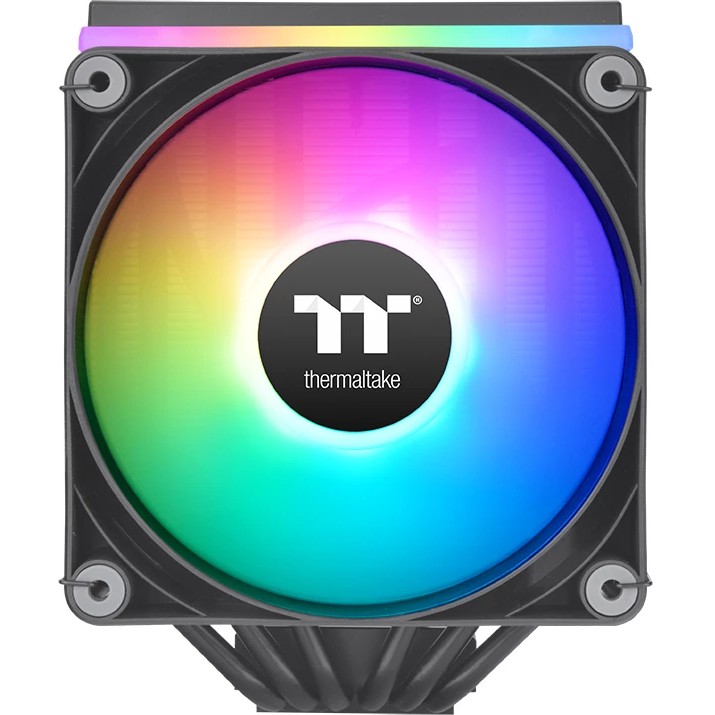CPU COOLER THERMALTAKE ASTRIA 600 (kompatibilnost intel lga 2066, 2011, 1851, 1700, 1200, 1156, 1155, 1151, 1150, amd am5, am4, dimenzije 124 x 137 x 160 mm, materijal aluminijske lamele, bakrene toplovodne cijevi, toplovodne cijevi 6 komada, promjer 6 mm, ventilatori dimenzije 120 x 120 x 25 mm, količina 2, brzina pwm 500 ~ 1800 o/min, napon led 5v, ventilator 12v, 5v, snaga led-a 6.5 w, protok zraka 65.0 cfm, statički tlak 2.56 mm-h2o, razina buke 26.8 dba, životni vijek ventilatora 40.000 sati, priključci led 5v argb header, ventilator 5v argb header, 2510 – 4-pinski priključak, hladna snaga 265 w)-11