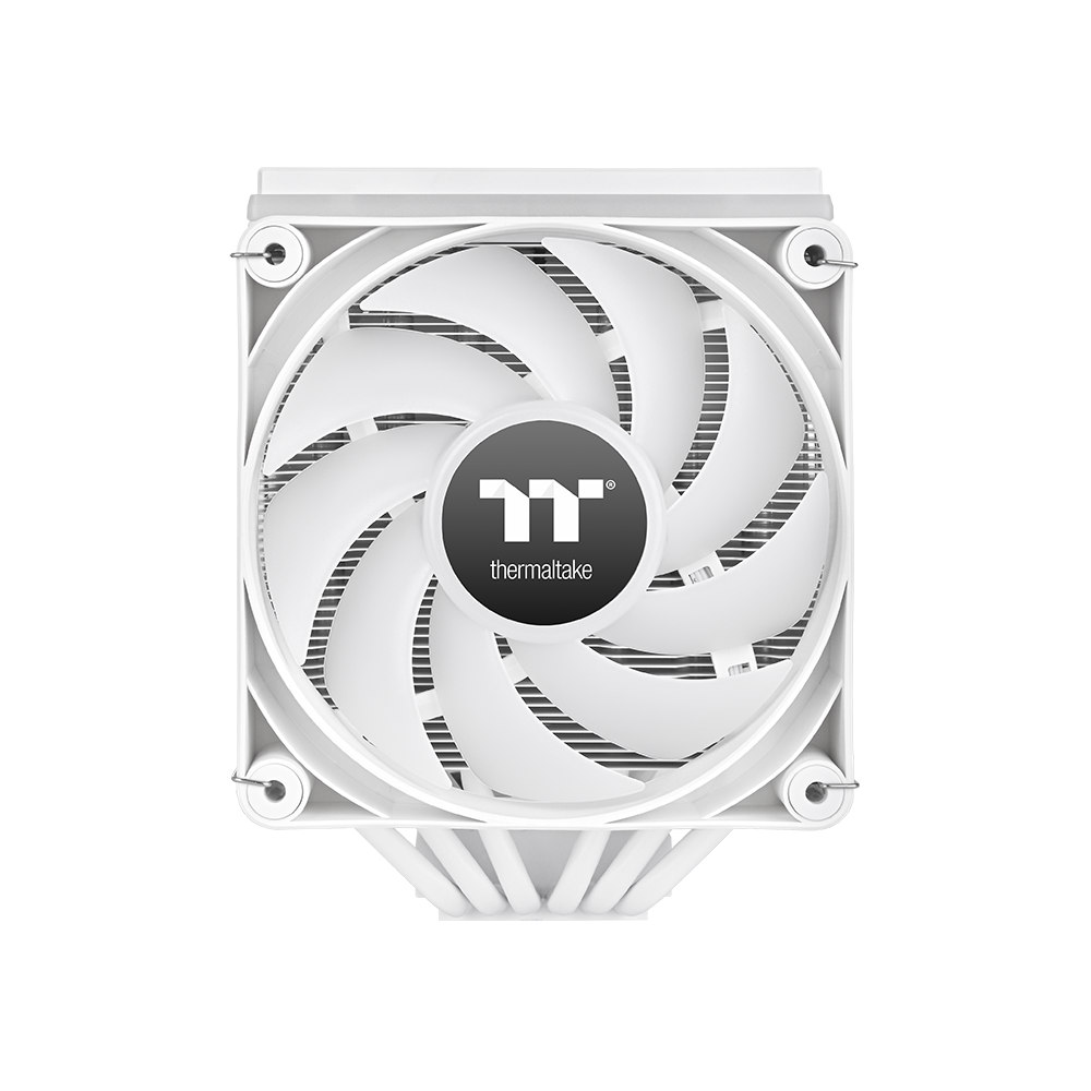 CPU COOLER THERMALTAKE ASTRIA 600 (kompatibilnost intel lga 2066/2011/1851/1700/1200/1156/1155/1151/1150, amd am5/am4, dimenzije 124 x 137 x 160 mm, materijal aluminijske lamele i bakrene toplovodne cijevi, toplovodne cijevi 6 komada, promjer 6 mm, ventilatori dimenzije 120 x 120 x 25 mm, količina 2 komada, brzina pwm 500 ~ 1800 o/min, napon led 5v, ventilator 12v & 5v, snaga led-a 6.5 w, protok zraka 65.0 cfm, statički tlak 2.56 mm-h2o, razina buke 26.8 dba, životni vijek ventilatora 40.000 sati, priključci led 5v argb header, ventilator 5v argb header, 2510 – 4-pinski priključak, hladna snaga 265 w)-2