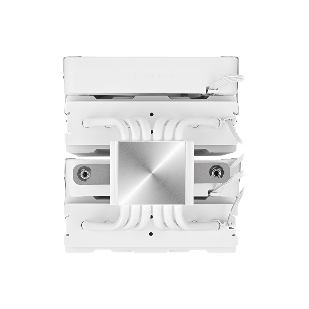 CPU COOLER THERMALTAKE ASTRIA 600 (kompatibilnost intel lga 2066/2011/1851/1700/1200/1156/1155/1151/1150, amd am5/am4, dimenzije 124 x 137 x 160 mm, materijal aluminijske lamele i bakrene toplovodne cijevi, toplovodne cijevi 6 komada, promjer 6 mm, ventilatori dimenzije 120 x 120 x 25 mm, količina 2 komada, brzina pwm 500 ~ 1800 o/min, napon led 5v, ventilator 12v & 5v, snaga led-a 6.5 w, protok zraka 65.0 cfm, statički tlak 2.56 mm-h2o, razina buke 26.8 dba, životni vijek ventilatora 40.000 sati, priključci led 5v argb header, ventilator 5v argb header, 2510 – 4-pinski priključak, hladna snaga 265 w)-6