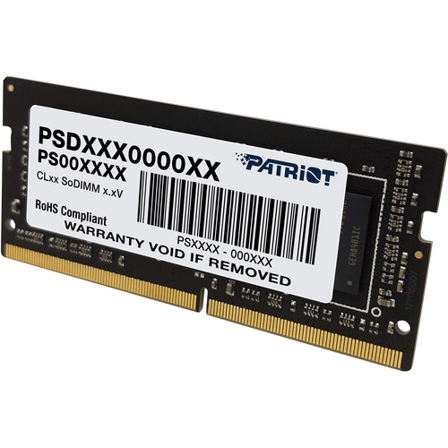 Patriot SO-DIMM DDR4 8GB 3200MHz Rank1 Bulk-0