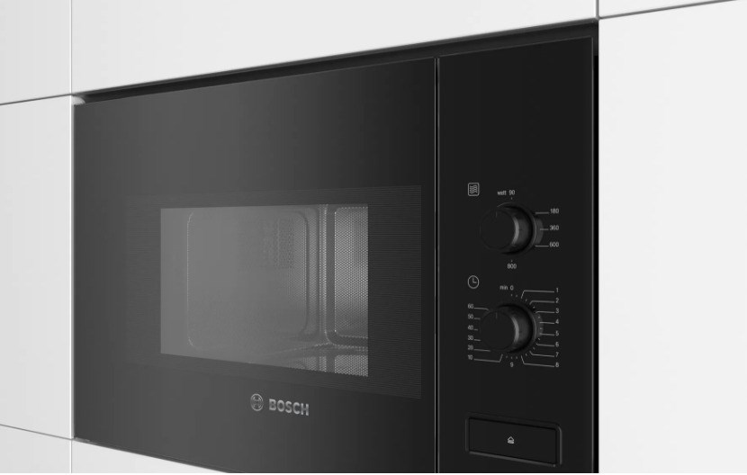 Mikrovalna pećnica BOSCH Serie 4 BFL520MB0 (Ugradbena, 20 L, 800 W, Crna)-3