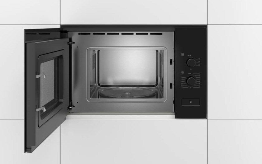 Mikrovalna pećnica BOSCH Serie 4 BFL520MB0 (Ugradbena, 20 L, 800 W, Crna)-2
