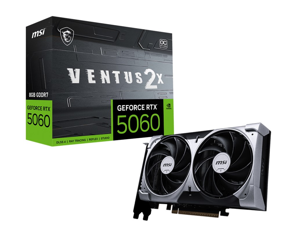 Grafička kartica MSI RTX 5060 8G VENTUS 2X OC-5