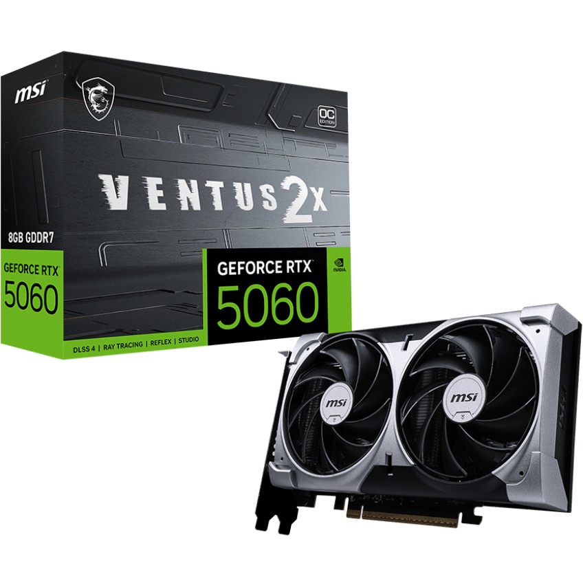 Grafička kartica MSI RTX 5060 8G VENTUS 2X OC-1
