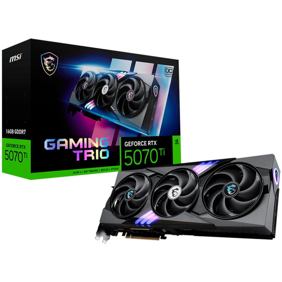 Grafička kartica MSI NVIDIA GeForce RTX 5070 Ti GAMING TRIO OC 16GB WHITE-0