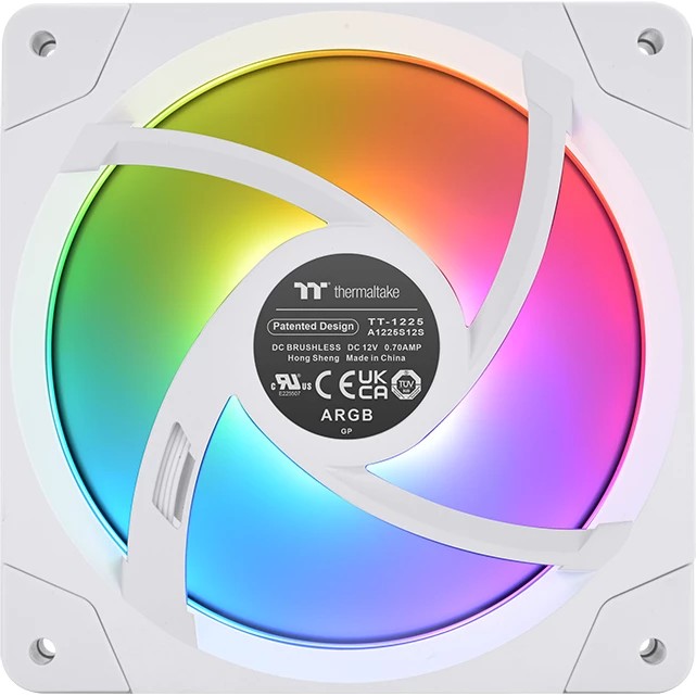 Set ventilatora THERMALTAKE SWAFAN EX12 ARGB (140mm, argb, bijeli, 3 kom)-3