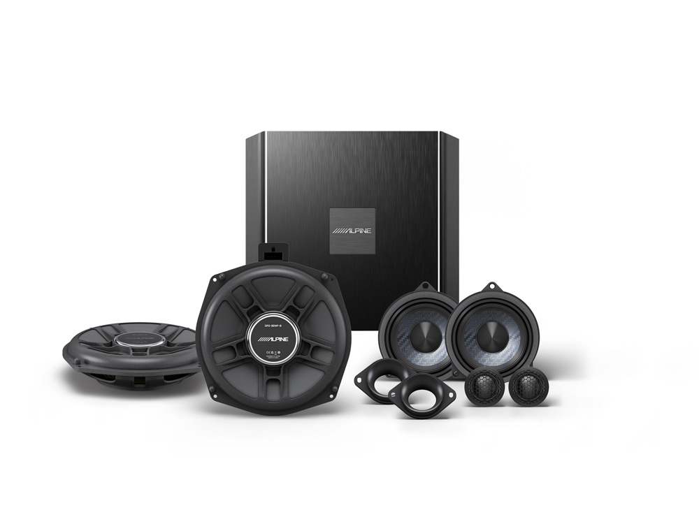 Set zvučnika ALPINE SPC-2045ABMW-STR (4.5" Premium Sound System for BMW Stereo with RAM)