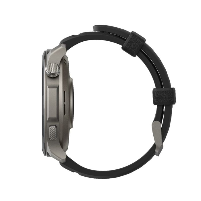 Pametni sat AMAZFIT BALANCE 2 NFC, Black Leather/RED Silicon-5