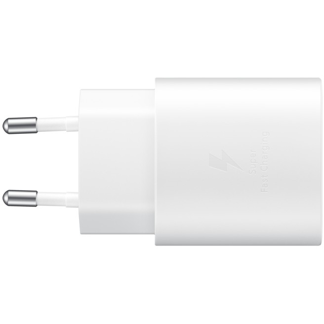 Kućni punjač SAMSUNG EP-TA800XWE, PD 25W, Type C-Type C kabel 1m, bijeli-0