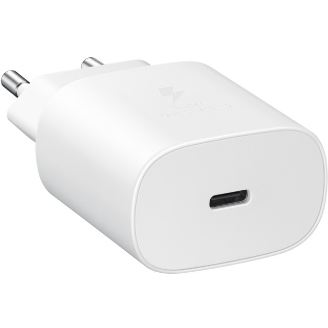 Kućni punjač SAMSUNG EP-TA800XWE, PD 25W, Type C-Type C kabel 1m, bijeli-3