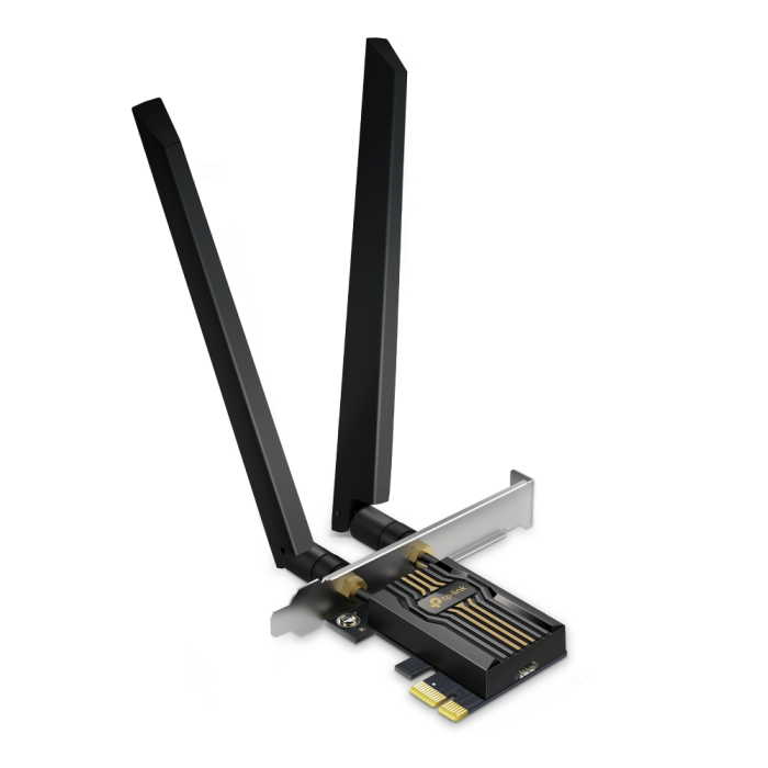 Adapter TP-LINK ARCHER TBE552E Tri-Band Wi-Fi 7 (5760 Mbps, 2880 Mbps, 688 Mbps)