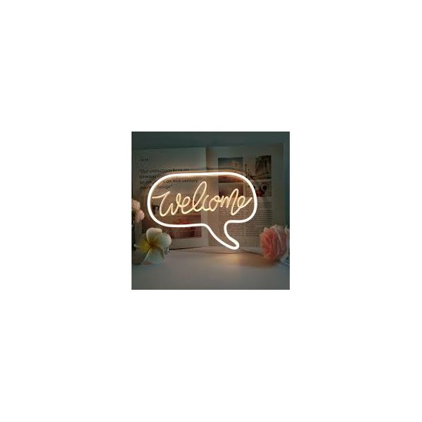 NEON LED svjetiljka "Welcome" FM-3D061-0