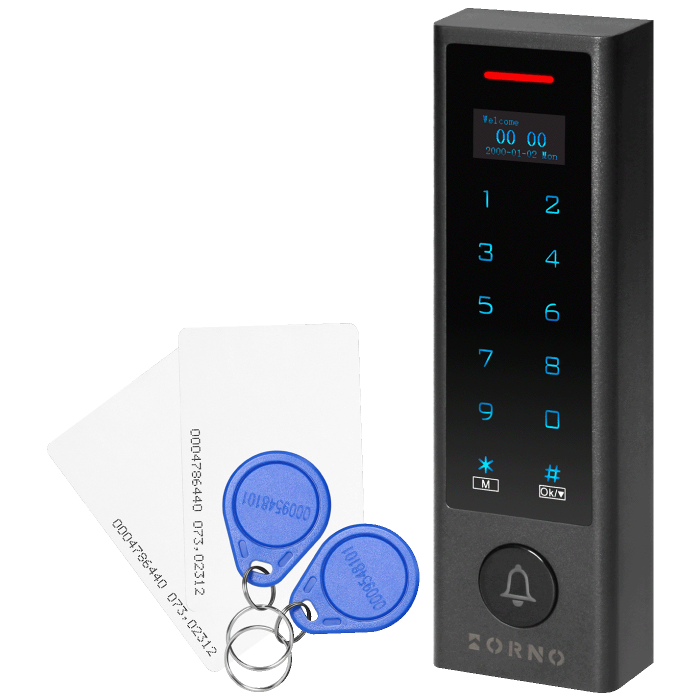 Orno Tipkovnica sa RFID karticom, Tag reader, WiFi, IP68 - OR-ZS-831-0