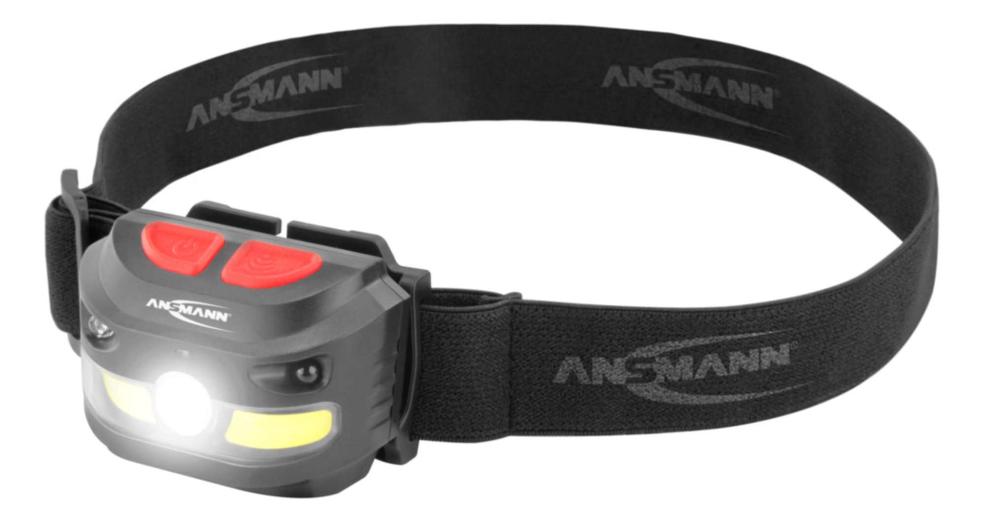 Svjetiljka Ansmann HD250RS (COB LED, crna, na traci za glavu)-2
