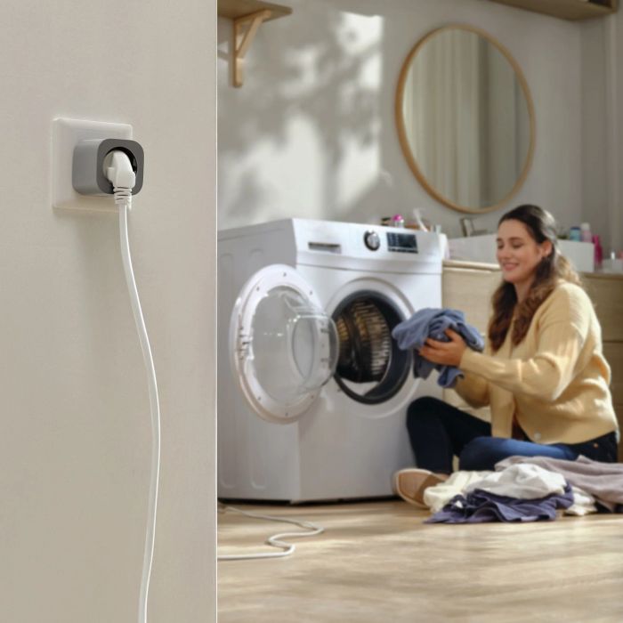 Smart plug ECOFLOW EFA-SMARTPLUG-EU (Srebrna boja)-1