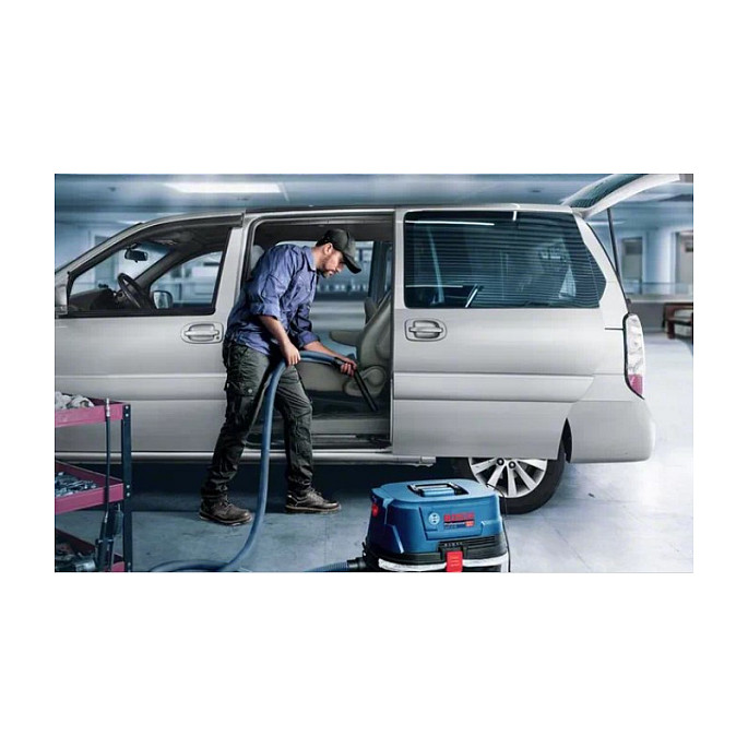 Industrijski usisavač BOSCH GAS 12-25 PL Professional (1250W, 25L, mokro/suho, utičnica za alat)-2