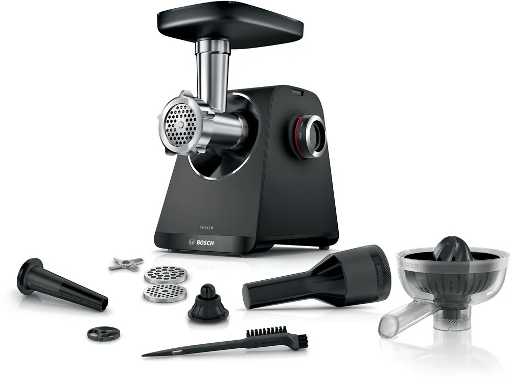 Bosch Food Mincer MFWS430B Black Number of speeds 2 Throughput (kg/min) 2.5-0