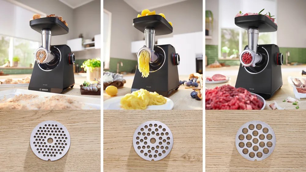 Bosch Food Mincer MFWS430B Black Number of speeds 2 Throughput (kg/min) 2.5-5