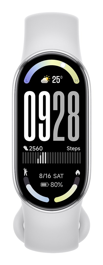 Pametna narukvica XIAOMI Smart Band 10 Glacier Silver-4