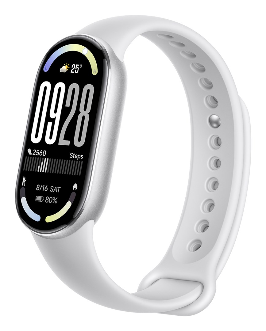 Pametna narukvica XIAOMI Smart Band 10 Glacier Silver-5
