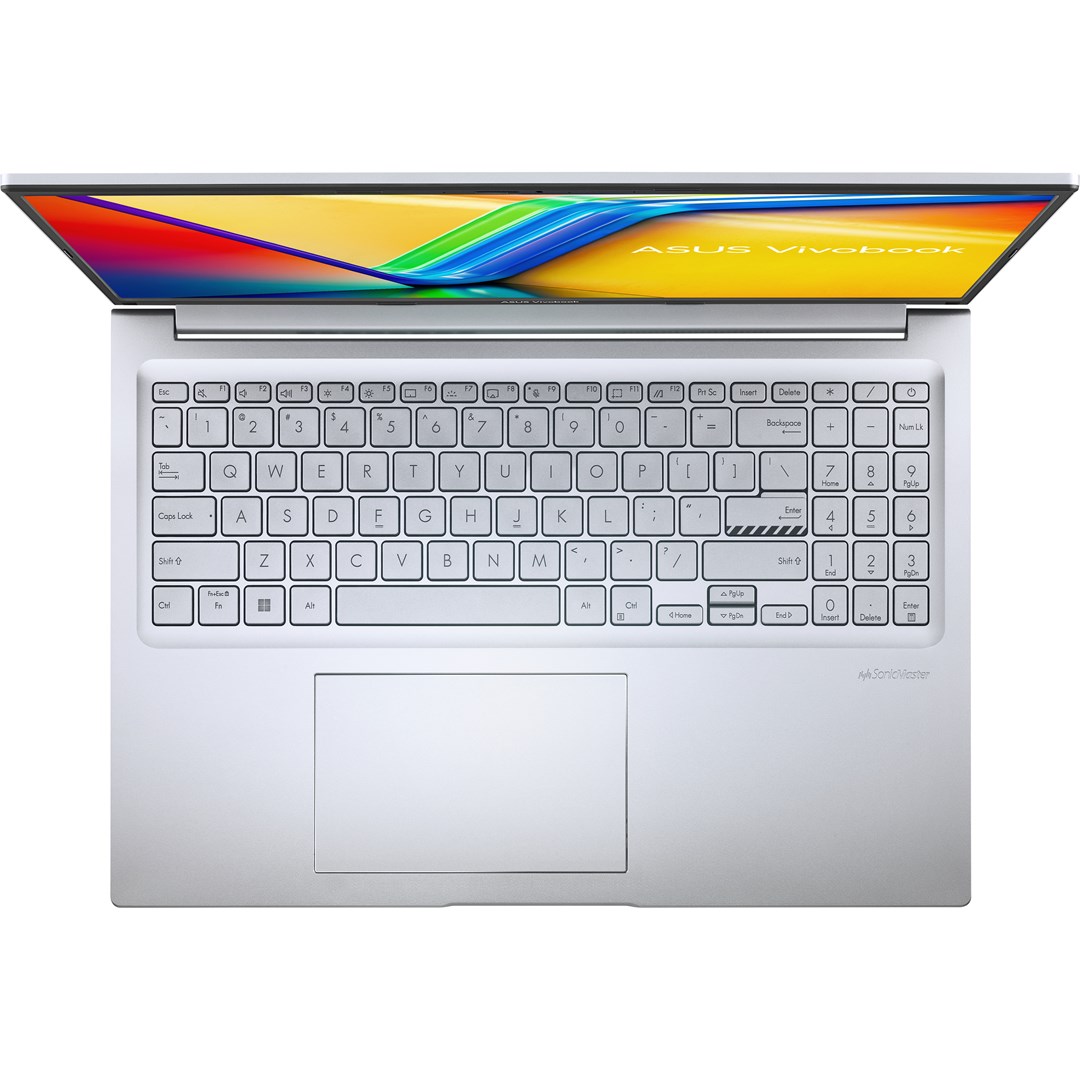 Laptop ASUS Vivobook 16 X1605VA-MB1803 (16", IPS, WUXGA, Intel Core i5-13420H, 16GB, 512GB SSD, Intel UHD Graphics, Bez operativnog sustava, Non-HR tipkovnica, Srebrna)-4
