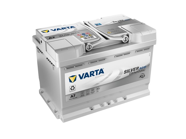 Baterija VARTA 12V 70Ah/760A START&STOP AGM (P+ standard) 278x175x190 B13-0